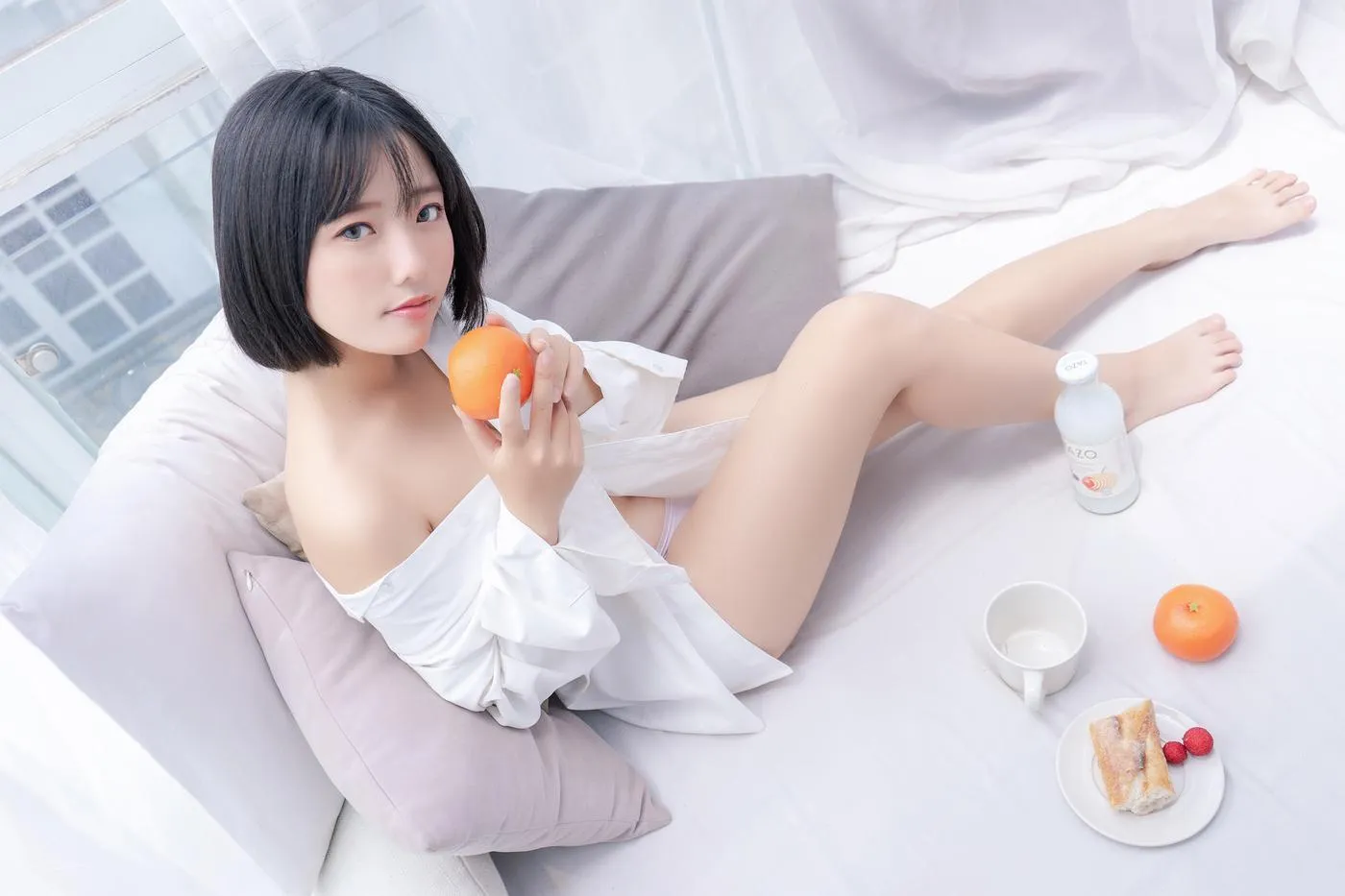 Messie Huang – NO.08 Boyfriends shirt [26P]插图4